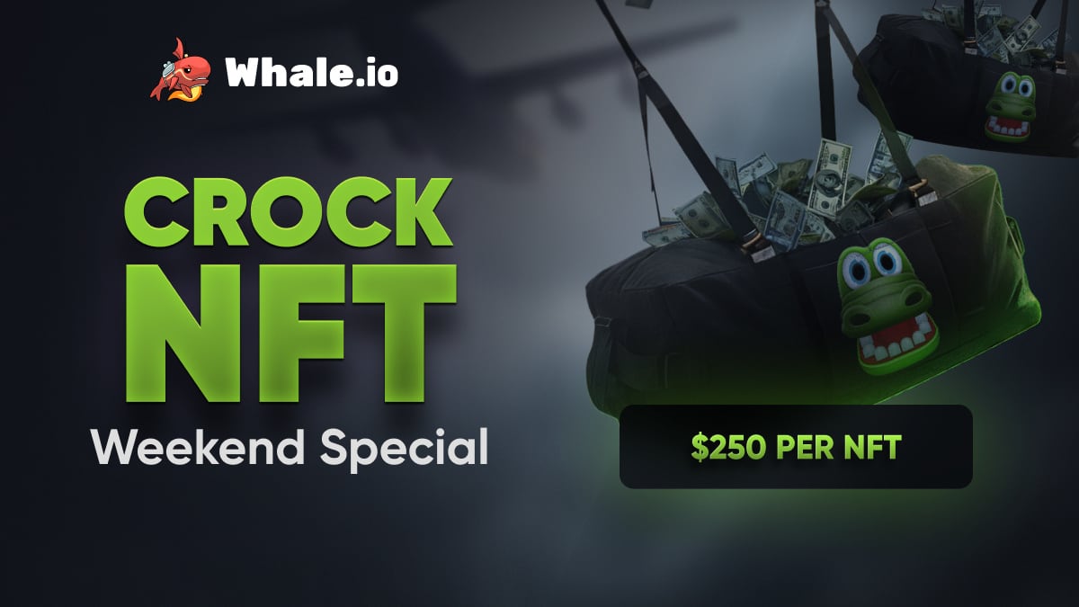 Whale.io Launches Weekend Sale Campaign for Crock Dentist NFTs and Unlimited Minting
