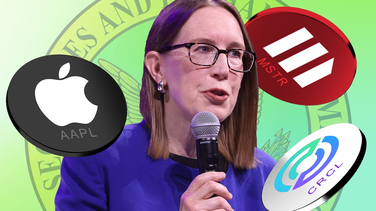 Even SEC’s Hester ‘Crypto Mom’ Peirce says tokenised stocks are securities
