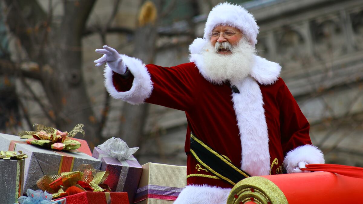 You’re getting points for Christmas