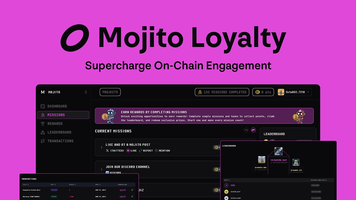 Mojito Brings White-Label Loyalty Tech to Web3 with Mojito Loyalty