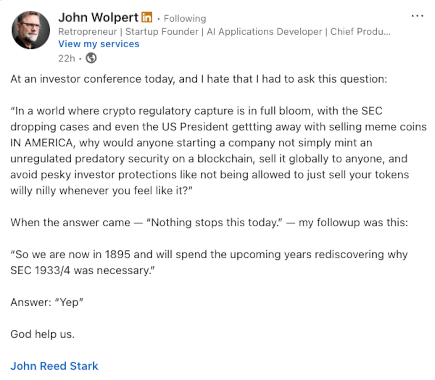 John Wolpert