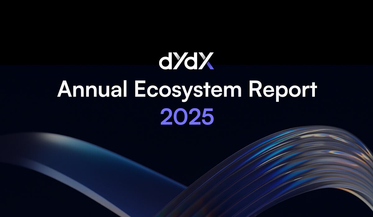 dYdX Foundation Publishes 2025 Ecosystem Annual Report – DL News