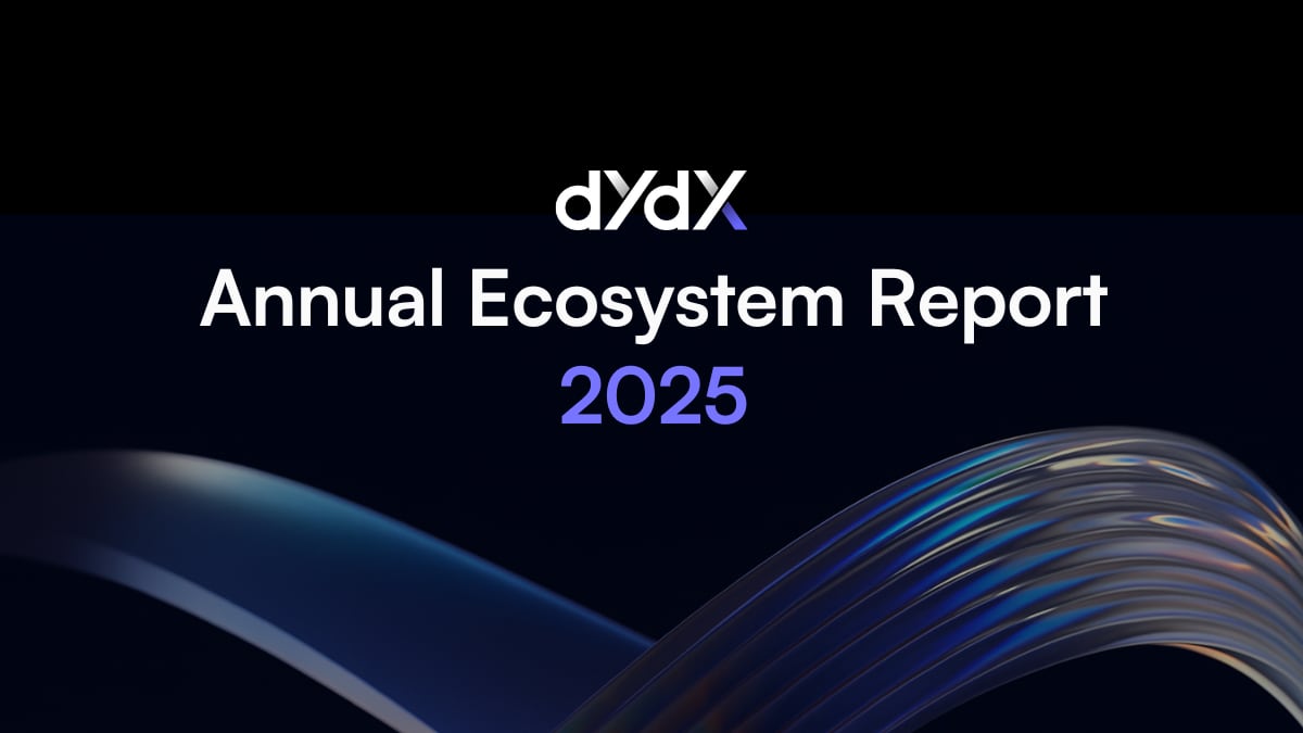 dYdX Foundation Publishes 2025 Ecosystem Annual Report