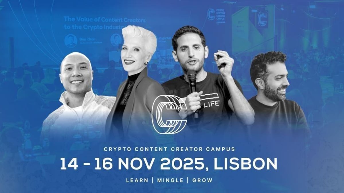 Lisbon Welcomes Global Icons to Crypto Content Creator Campus 2025: Nuseir Yassin, Dr. Maye Musk, and More to Lead the Stage