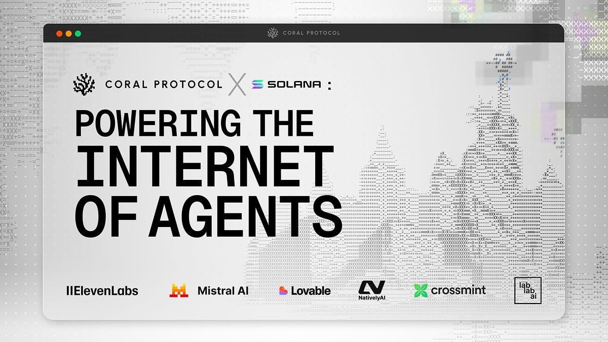 Coral Protocol and Solana Host Internet of Agents Hackathon to Power the Agentic Economy