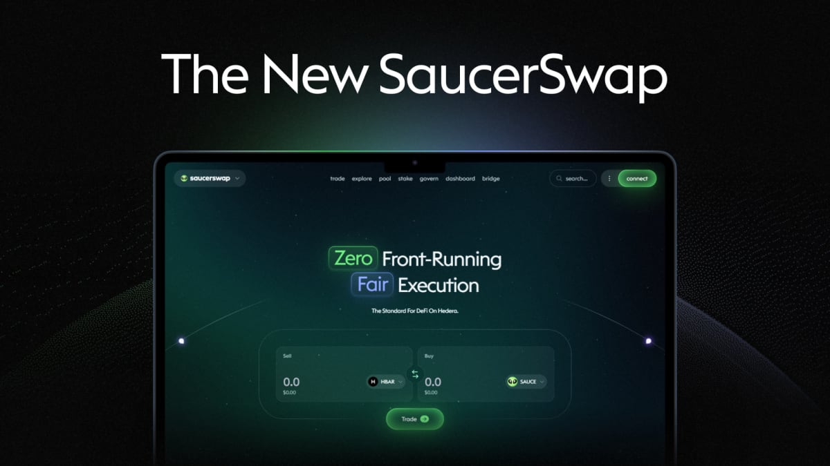 SaucerSwap Unveils Redesigned Platform and New Brand Identity for Hedera DeFi