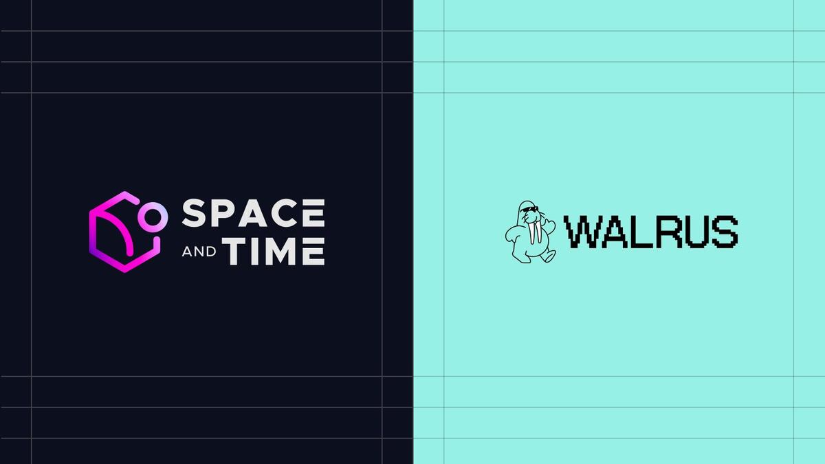 Space and Time Partners with Walrus to Power Real-Time Insights for Onchain Data