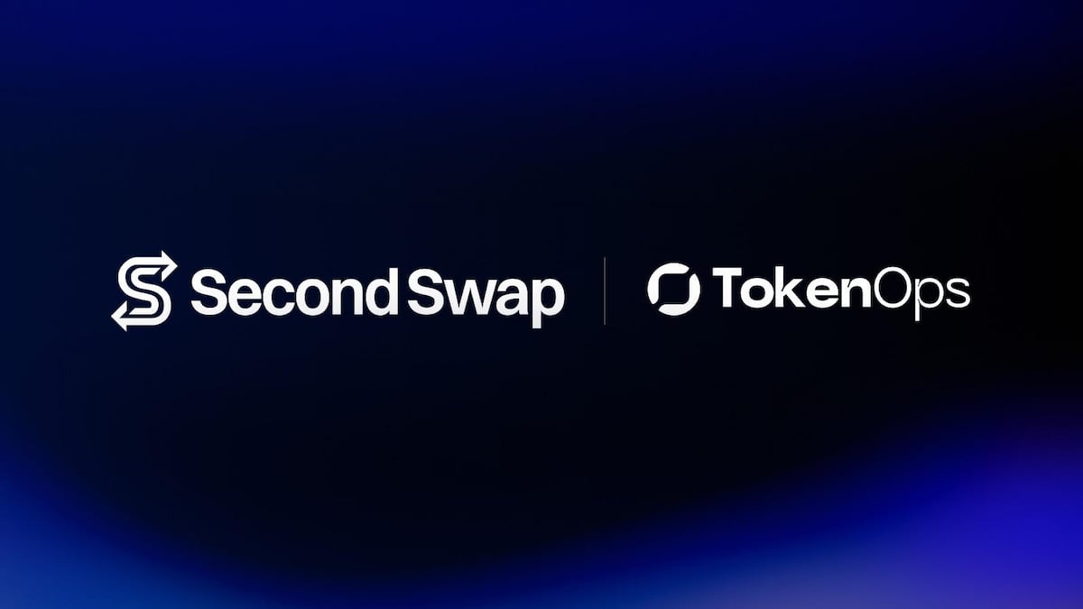 SecondSwap and TokenOps Partner to Extend Token Lifecycle Into Secondary Liquidity
