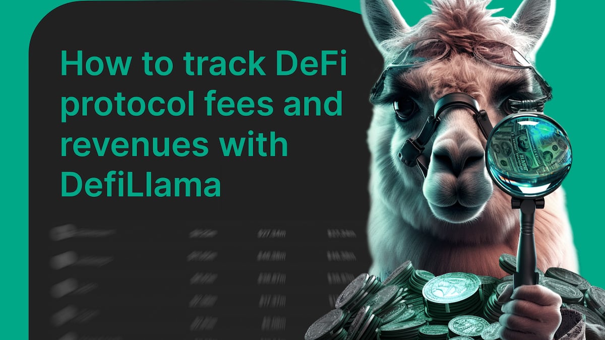 How to track DeFi protocol fees and revenues