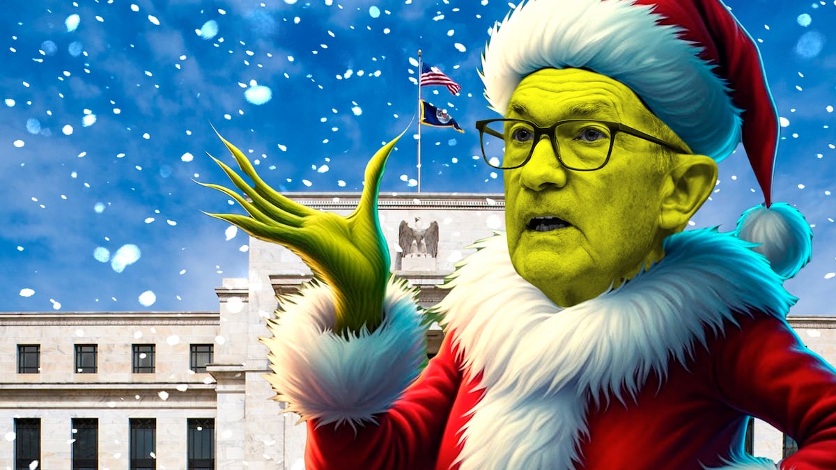 The Fed looms like Grinch over Bitcoin, Ethereum, and XRP