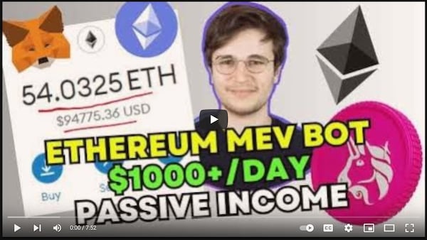 Want to learn how to build an MEV bot? Don’t go to YouTube