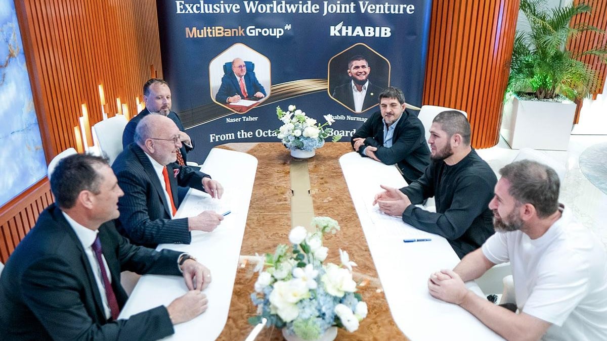MultiBank Group and Khabib Nurmagomedov Launch an Exclusive Worldwide Multi-Billion-Dollar Joint Venture to Build the World’s First Regulated Tokenized Sports Ecosystem.