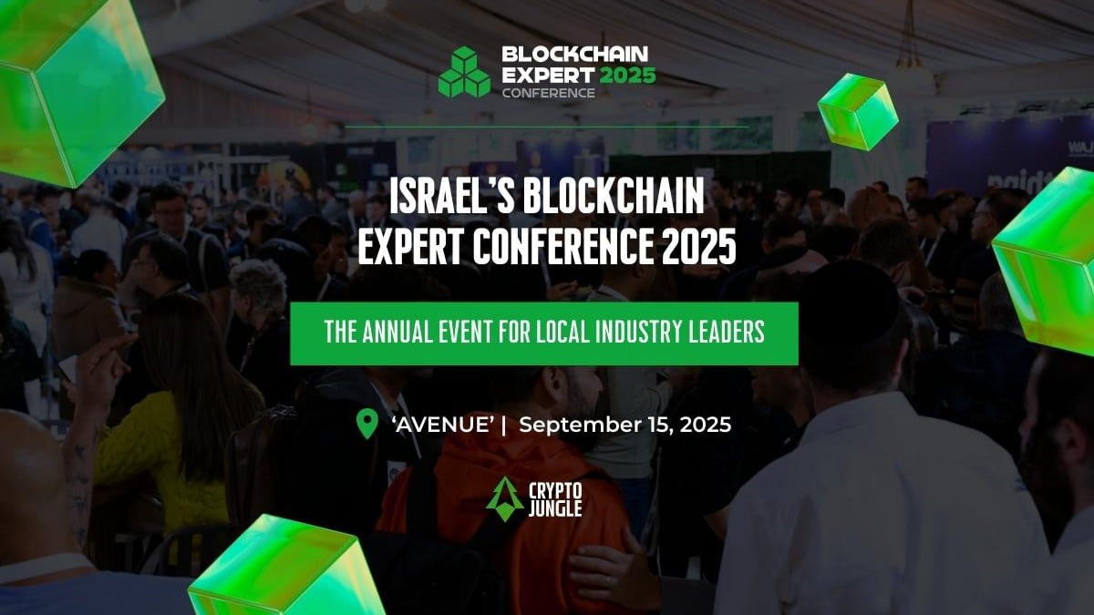 On Sep 15: Israel’s Largest Blockchain Conference Returns