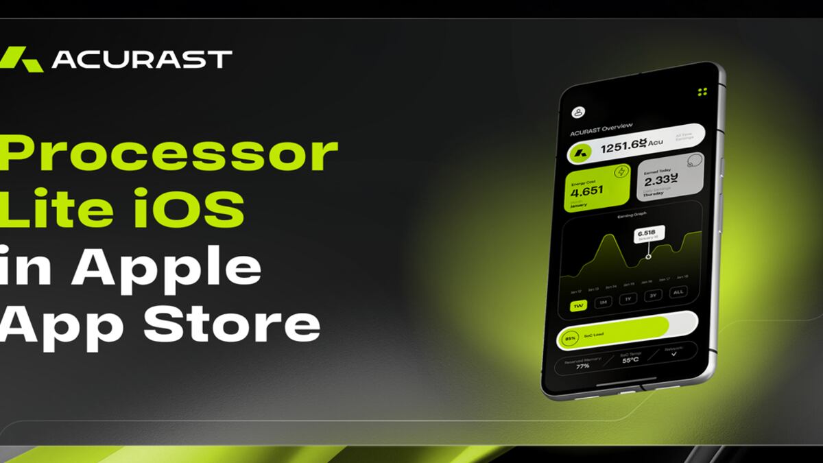 Acurast Unveils Processor Lite for iOS: Empowering iPhone Users to Join the DePIN Cloud Rebellion Secured by Polkadot