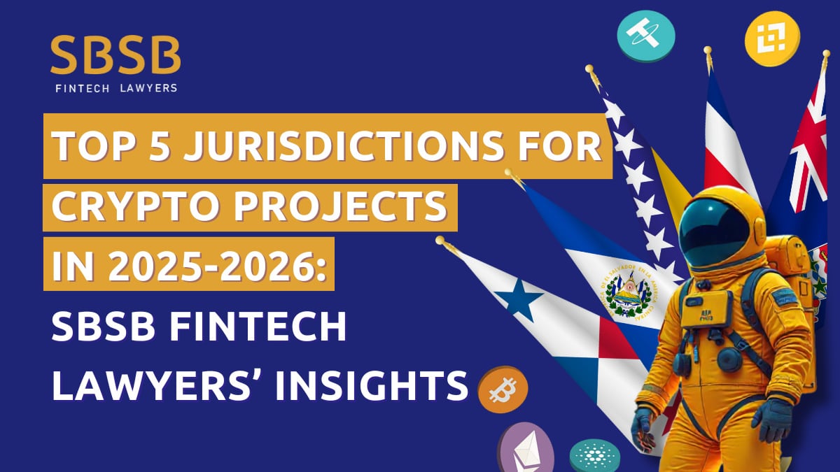 SBSB FinTech Lawyers Releases Expert Guide on Top 5 Crypto-Friendly Jurisdictions for 2026