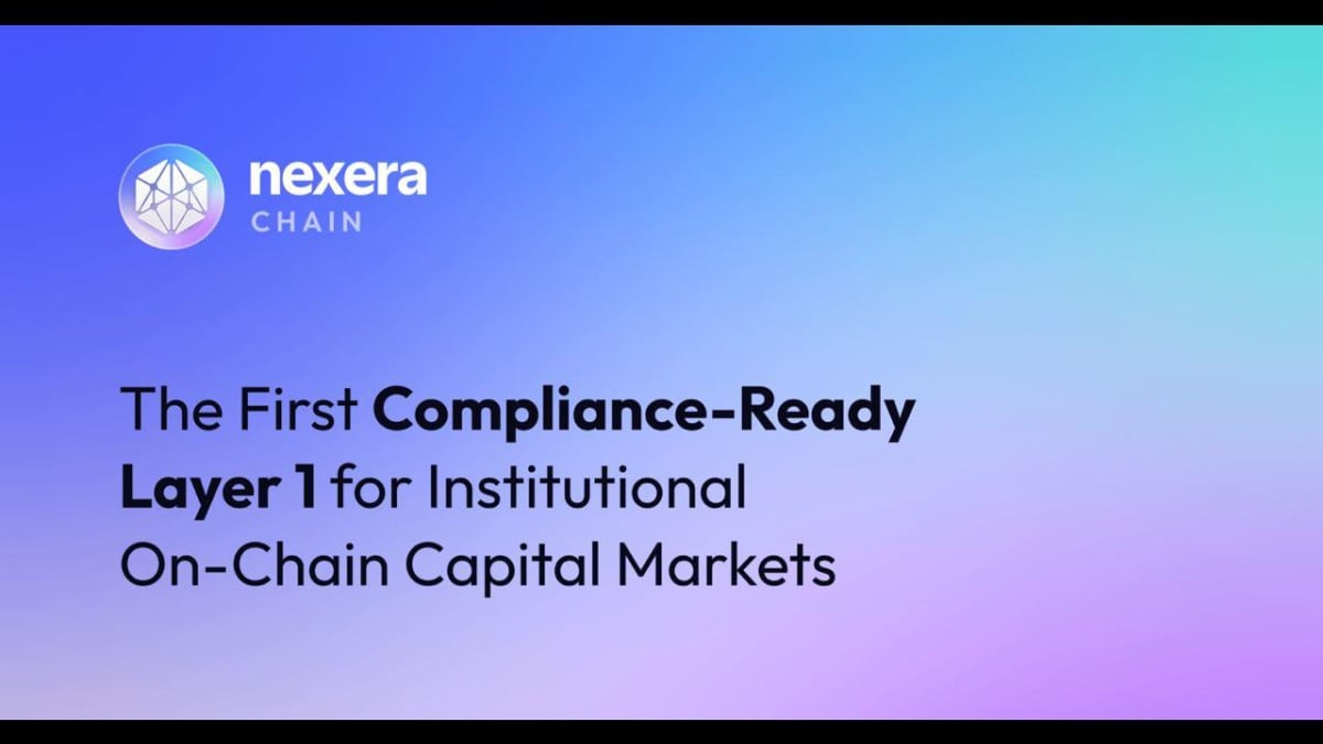 Nexera Announces First Compliance-Ready Layer 1 for Institutional On-Chain Capital Markets