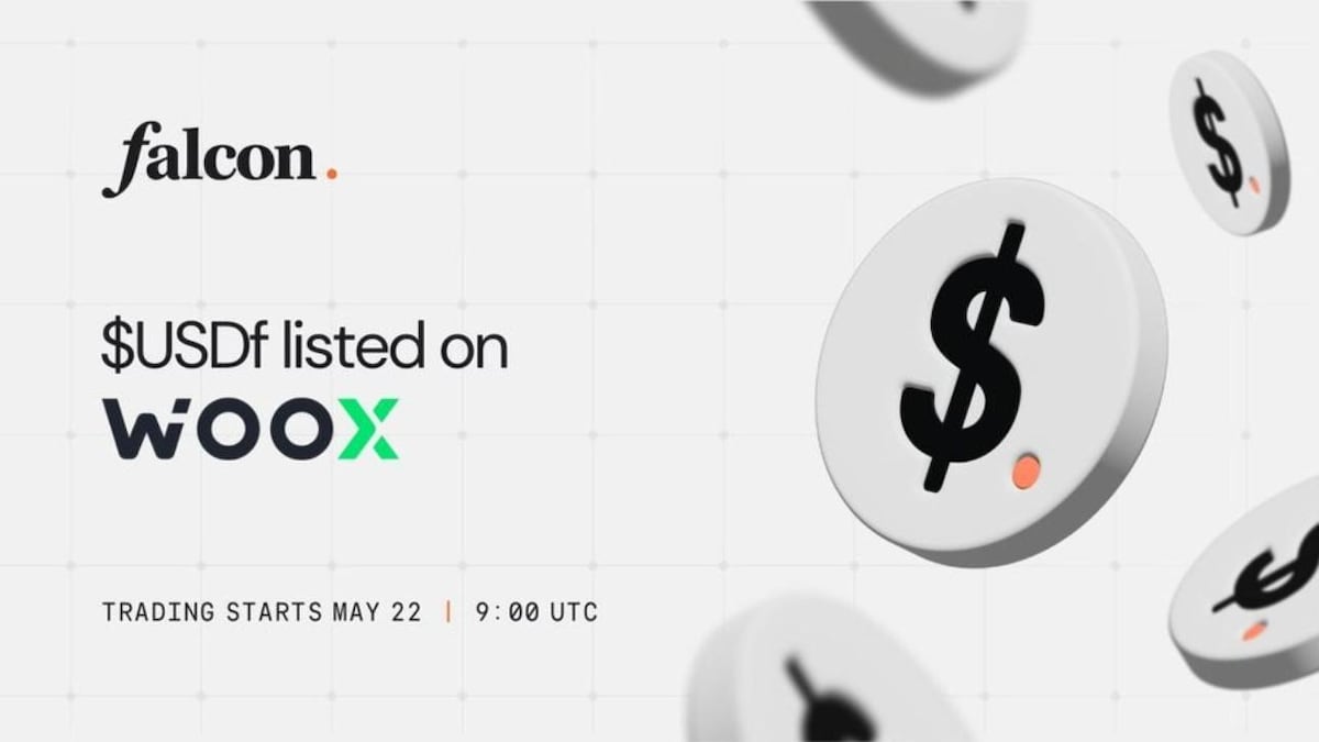 Falcon Finance’s USDf Is Listed on WOO X for Trading and Yield Generation