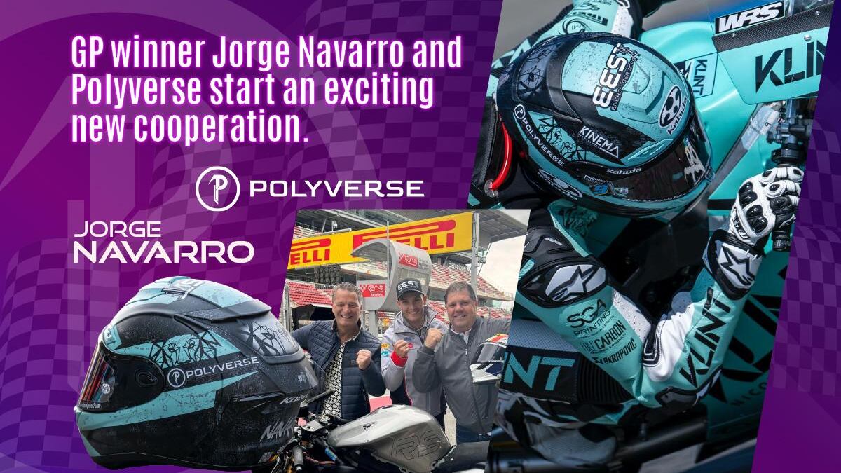 Moto2 Racer Jorge Navarro Partners with Polyverse in Blockchain Gaming Sponsorship