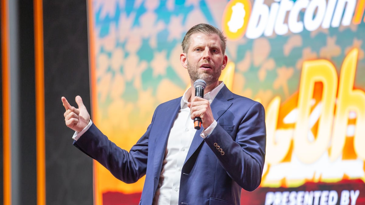 Trump-led American Bitcoin stock price down 80% as early investors rush for exit