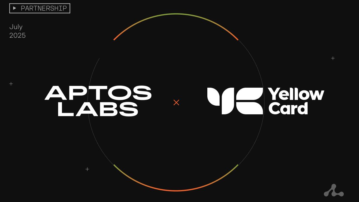 Aptos Labs and Yellow Card Partner to Bring Instant, Zero-Fee Stablecoin Transfers Across Africa