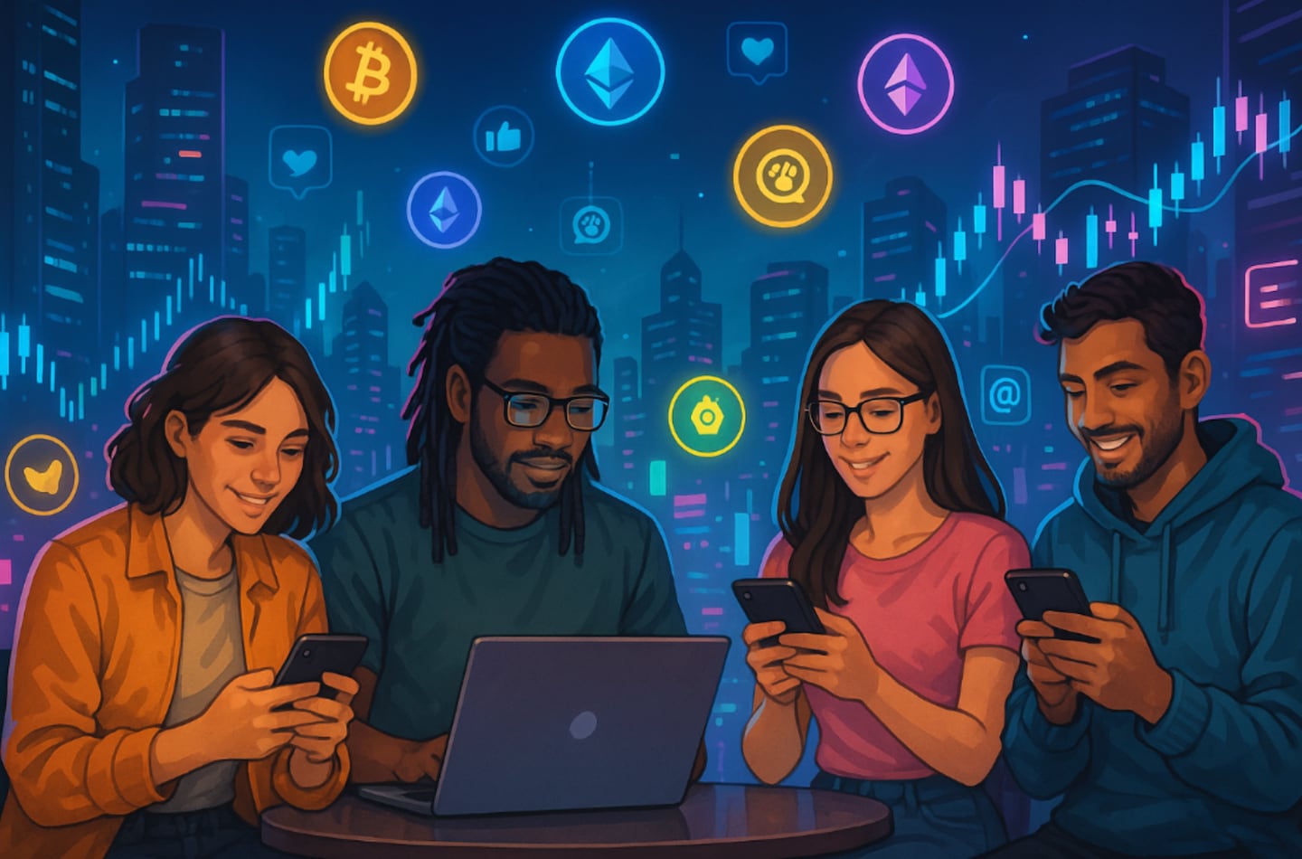 Millennial investment trends emphasize top types - DL News 5 The millennia runs the next crypto wave.