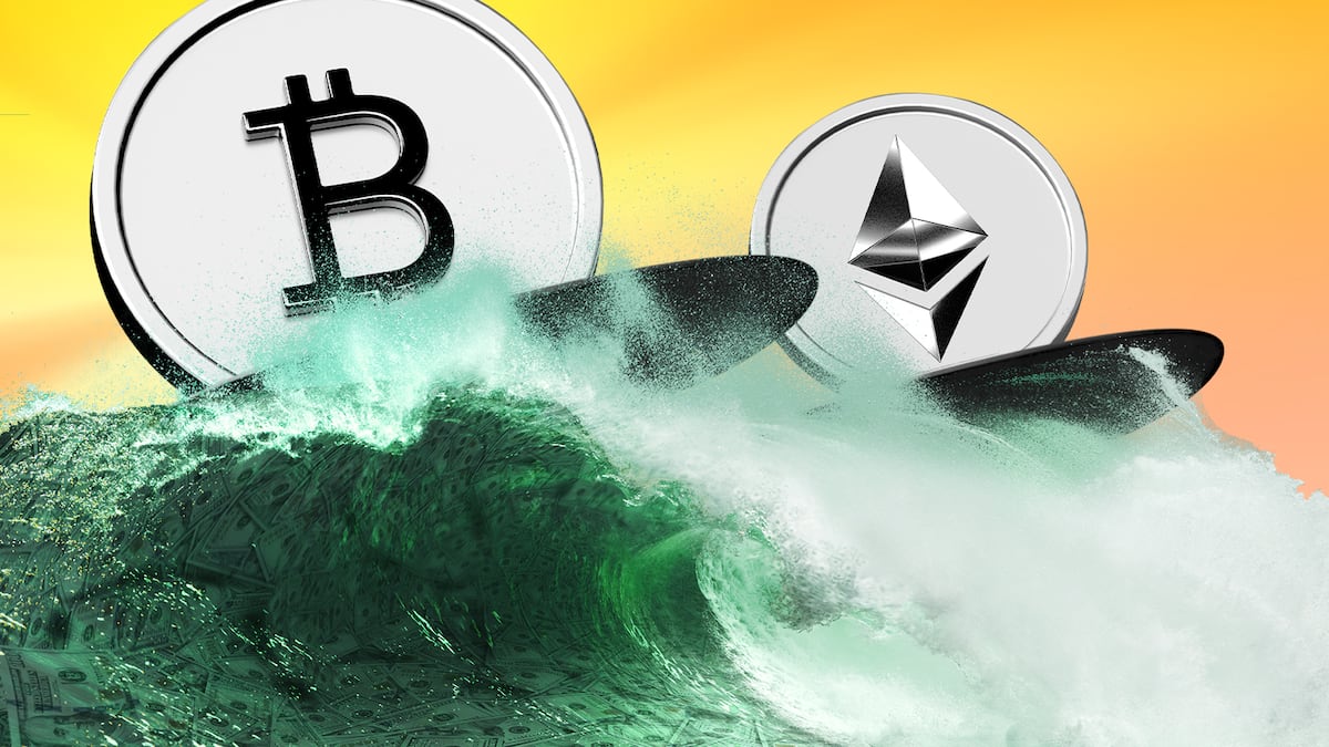 Bitcoin and Ethereum ETFs rack up $1.5bn flood of ‘big boy flows’