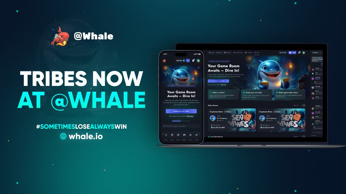 Whale Casino Unveils Transformative Multiplayer Game, "Tribes"
