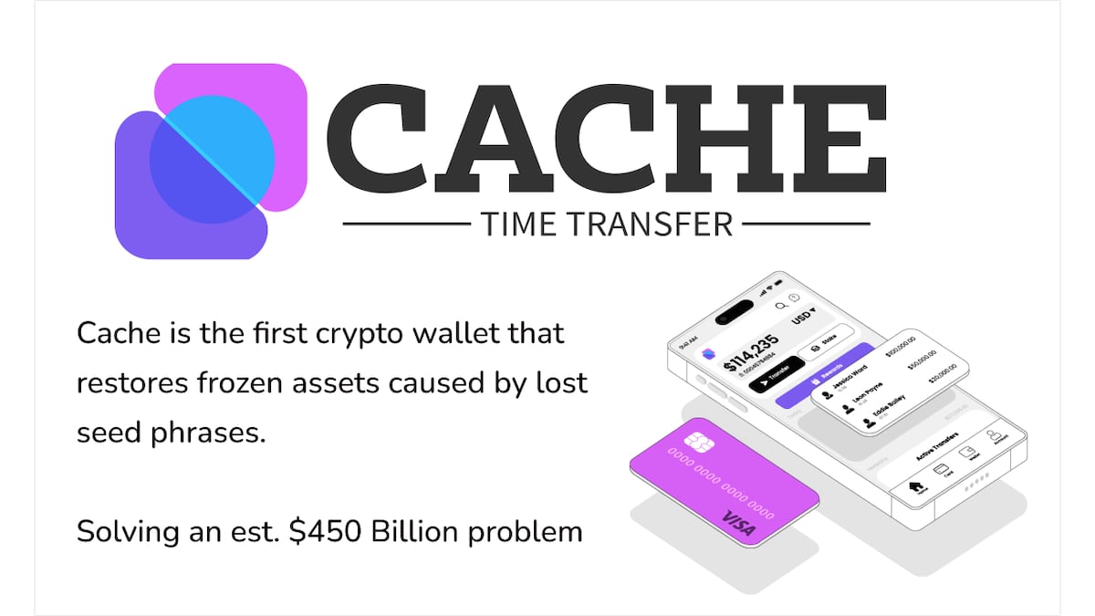 Cache Wallet Begins Token Sale with Early Demand and Asset Recovery Breakthrough