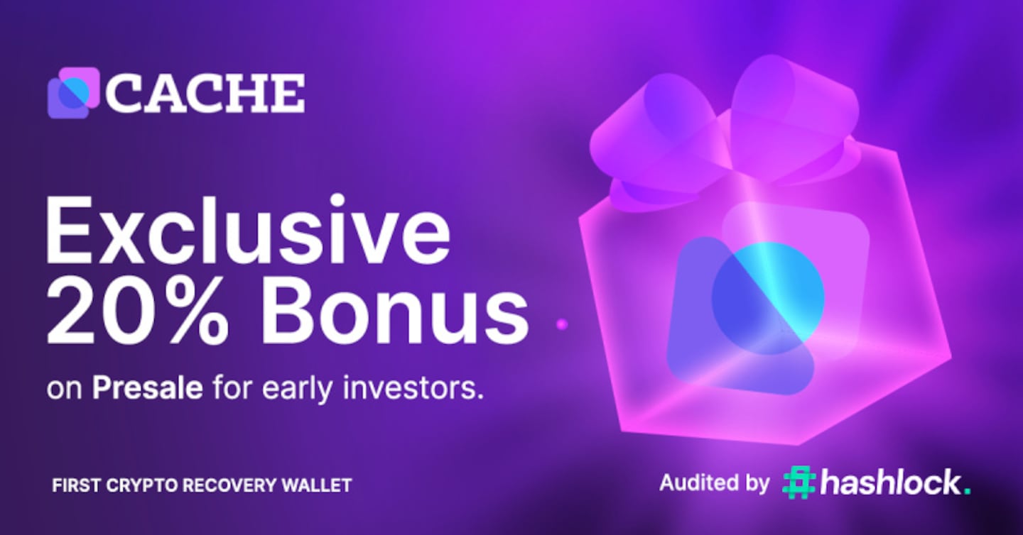 Cache Wallet Begins Token Sale with Early Demand and Asset Recovery Breakthrough
