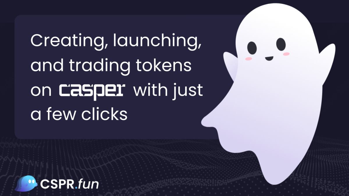 CSPR.fun launches on Casper Network: A No-Code Token Creation Platform Built by Friendly Market
