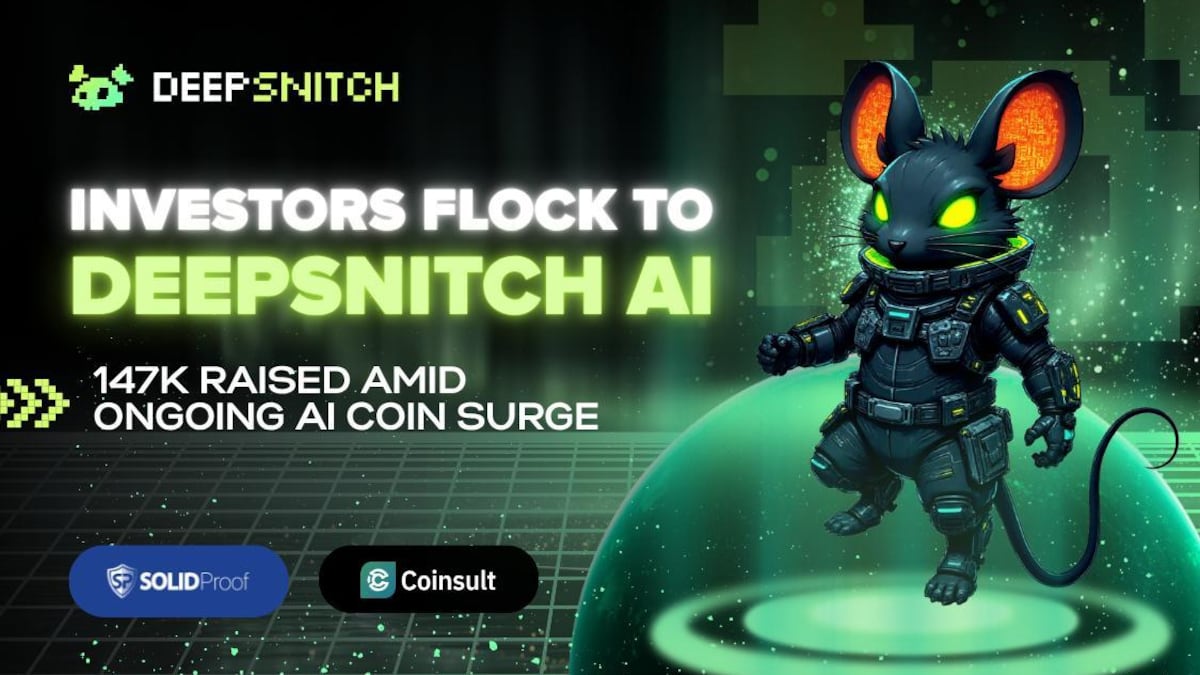 DeepSnitch Introduces Five Specialized AI Agents as Token Presale Goes Live
