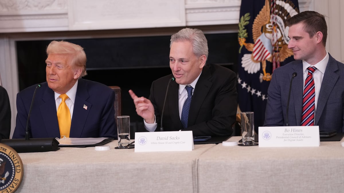 President Trump’s crypto czar is stepping down — and into this new role