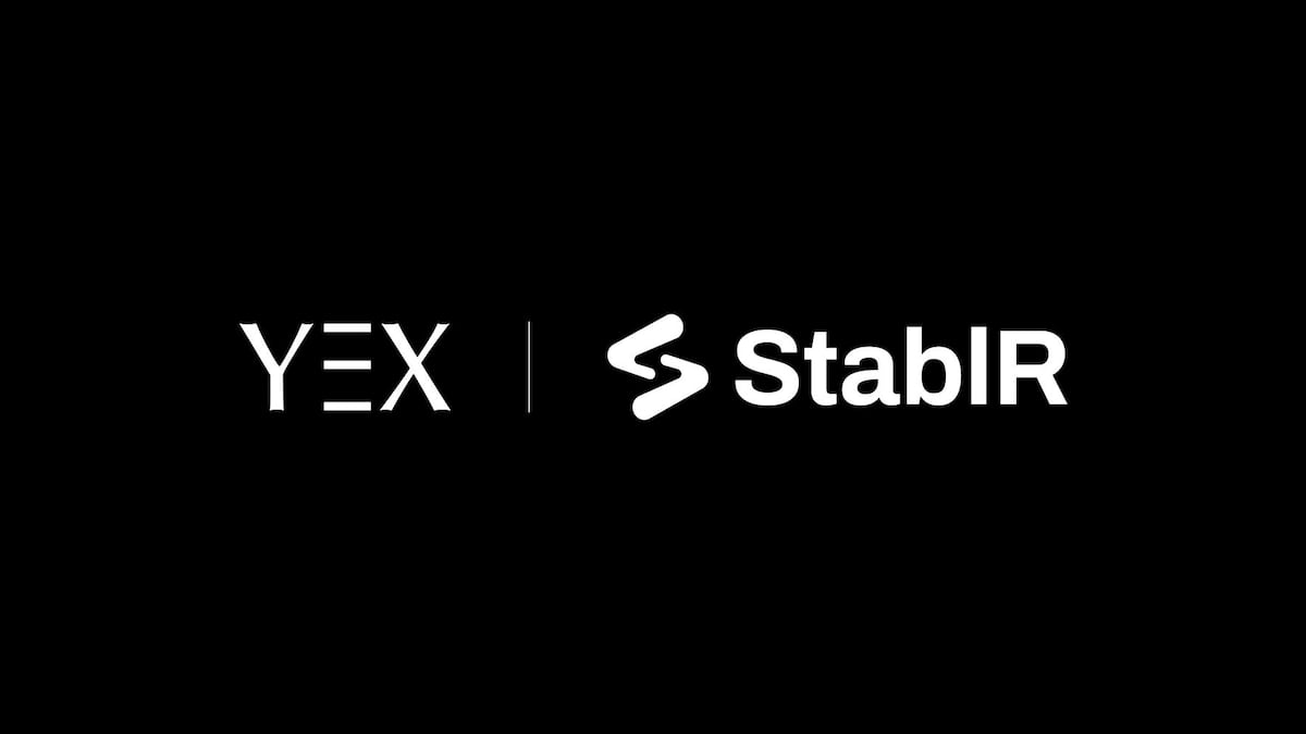 YEX Deepens Partnership with StablR, Expands Listings with USDR and EURR ETH Pairs