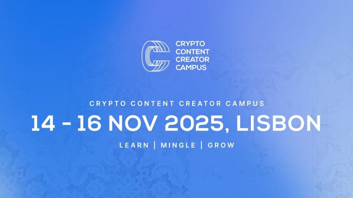 From Dubai to Bali: Crypto Content Creator Campus Heads to Lisbon in November 2025