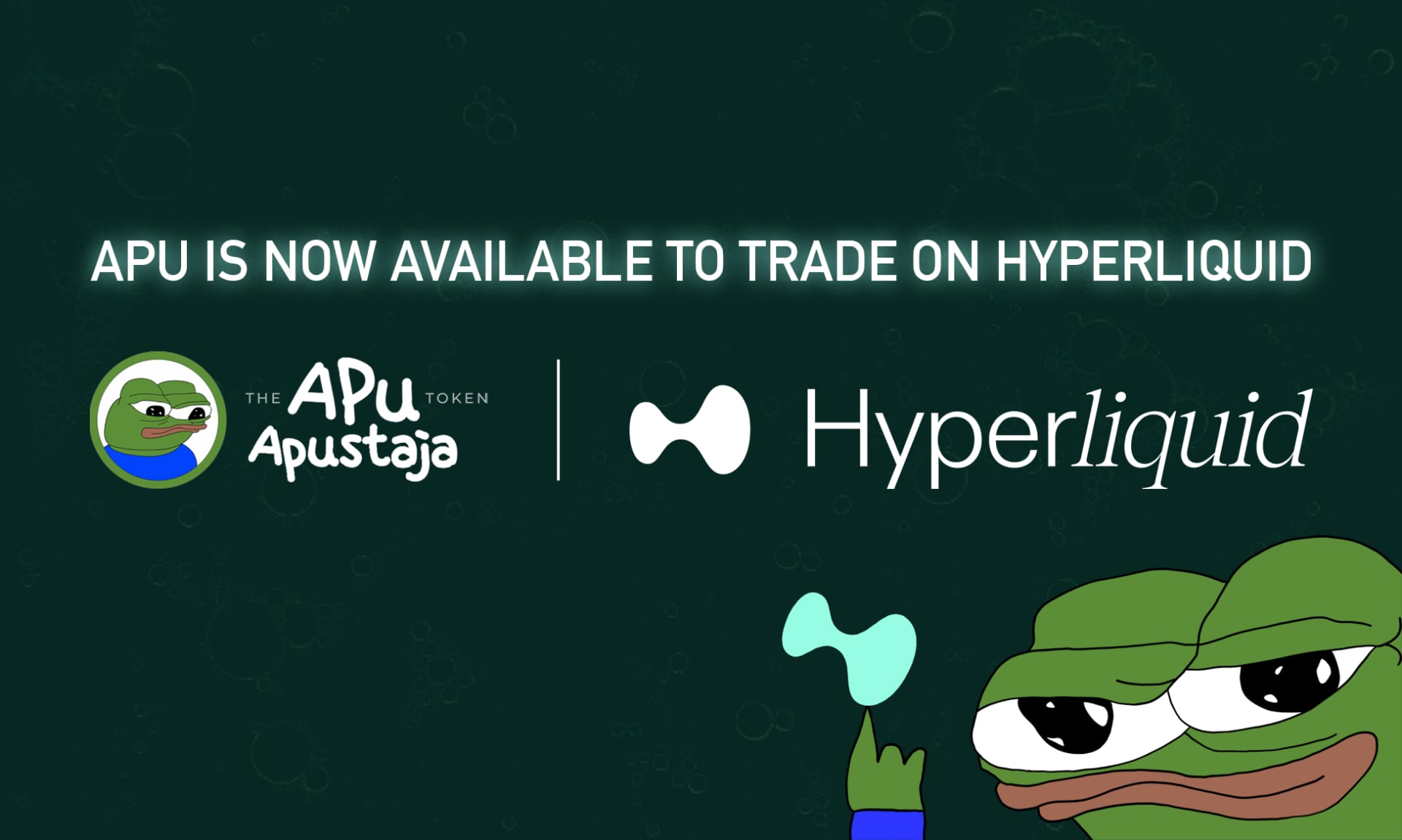 Apu Is Now Live for Trading on Hyperliquid – DL News