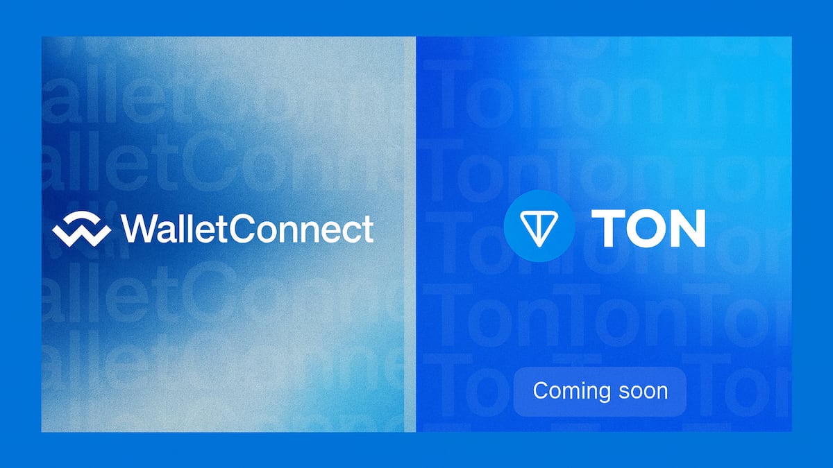 WalletConnect Adds TON Support, Connecting The Open Network to Major Wallets and Institutional Platforms