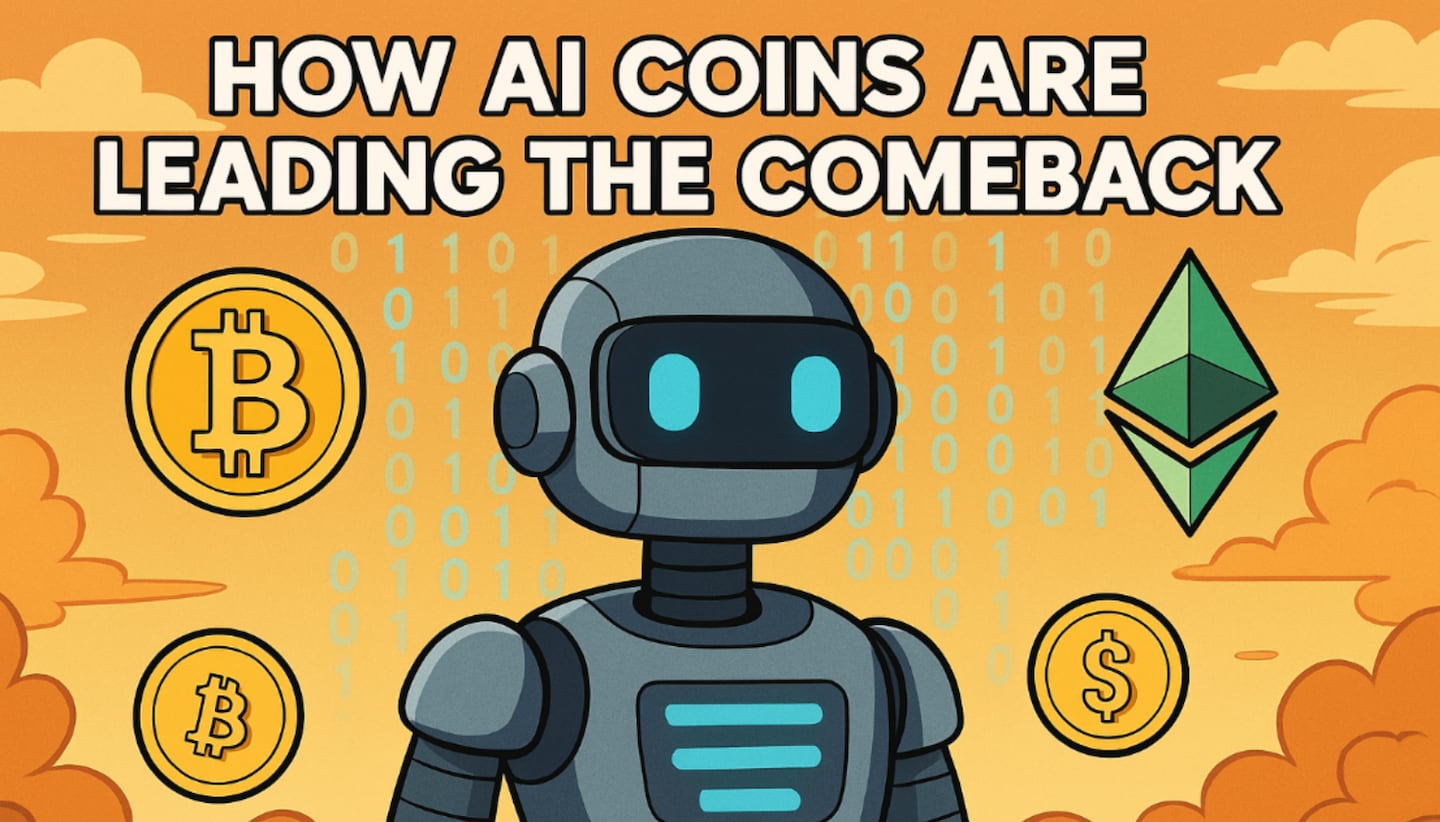 How AI coins are leading the comeback.