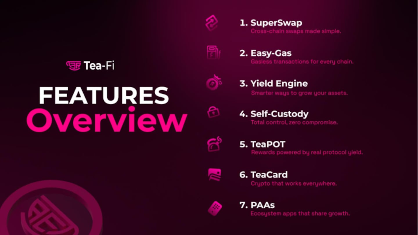 Tea-Fi Redefines DeFi: One SuperApp. Infinite Yield. Powered by $TEA