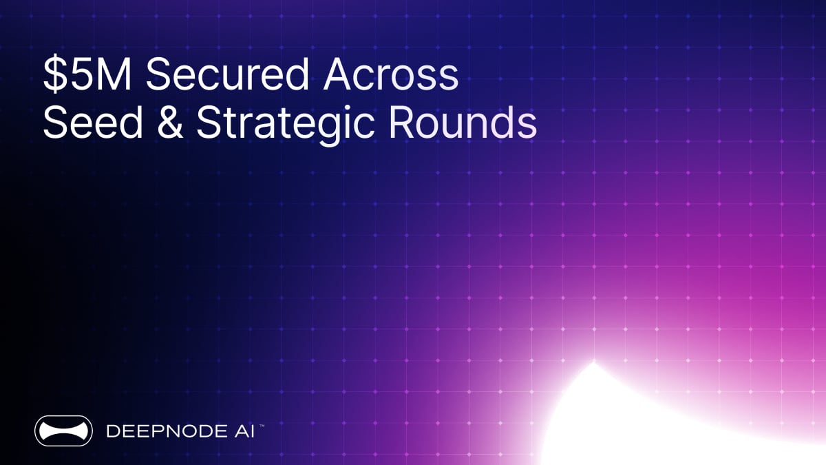 DeepNode Secures $5 Million Across Seed & Strategic Rounds to Build Open Intelligence Network