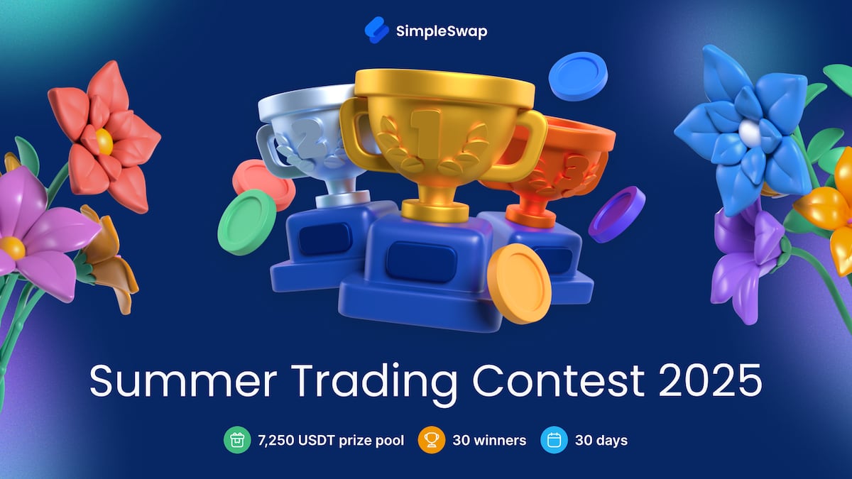 SimpleSwap Launches 2025 Summer Trading Contest with $7,250 Reward Pool