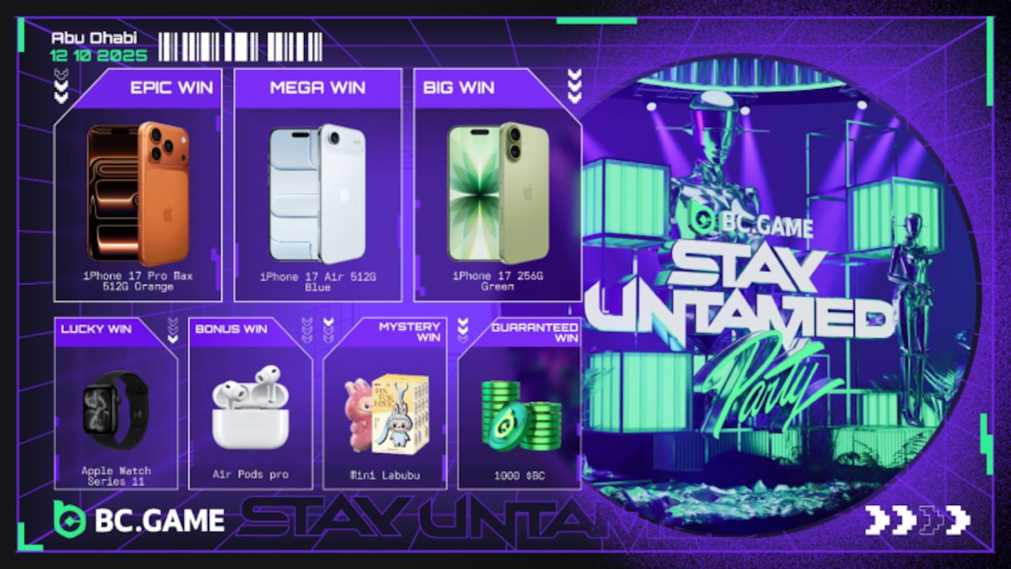 BC.GAME’s “Stay Untamed” Breakpoint Eve party tops 1,200 sign-ups, with DubVision and Mari Ferrari headlining