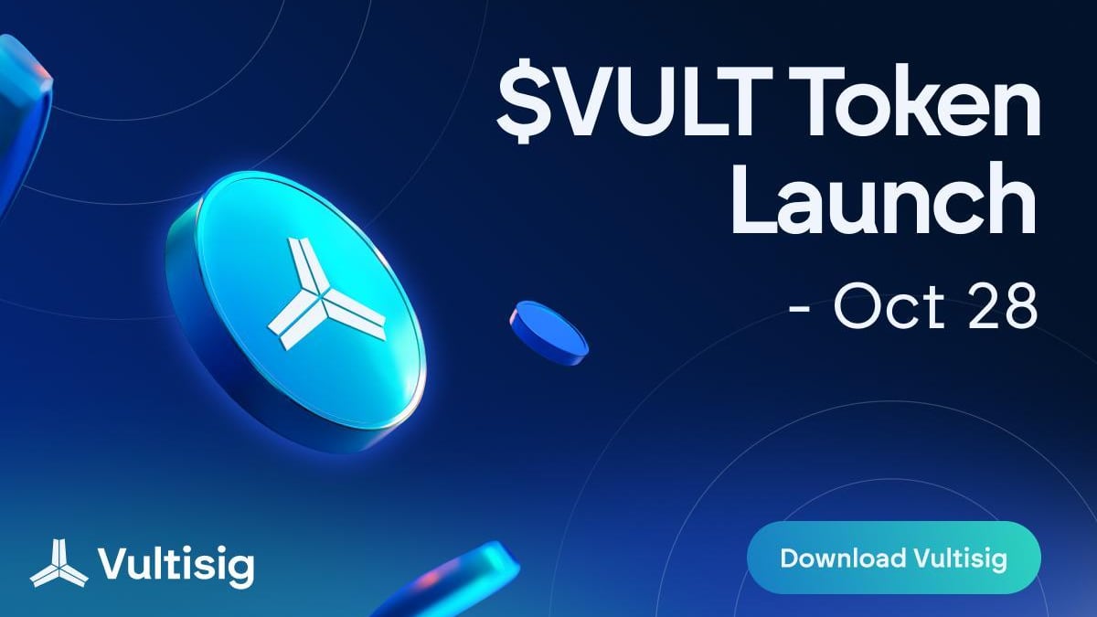VULT - Native Token of Vultisig Ecosystem Debuts on 28 October 2025