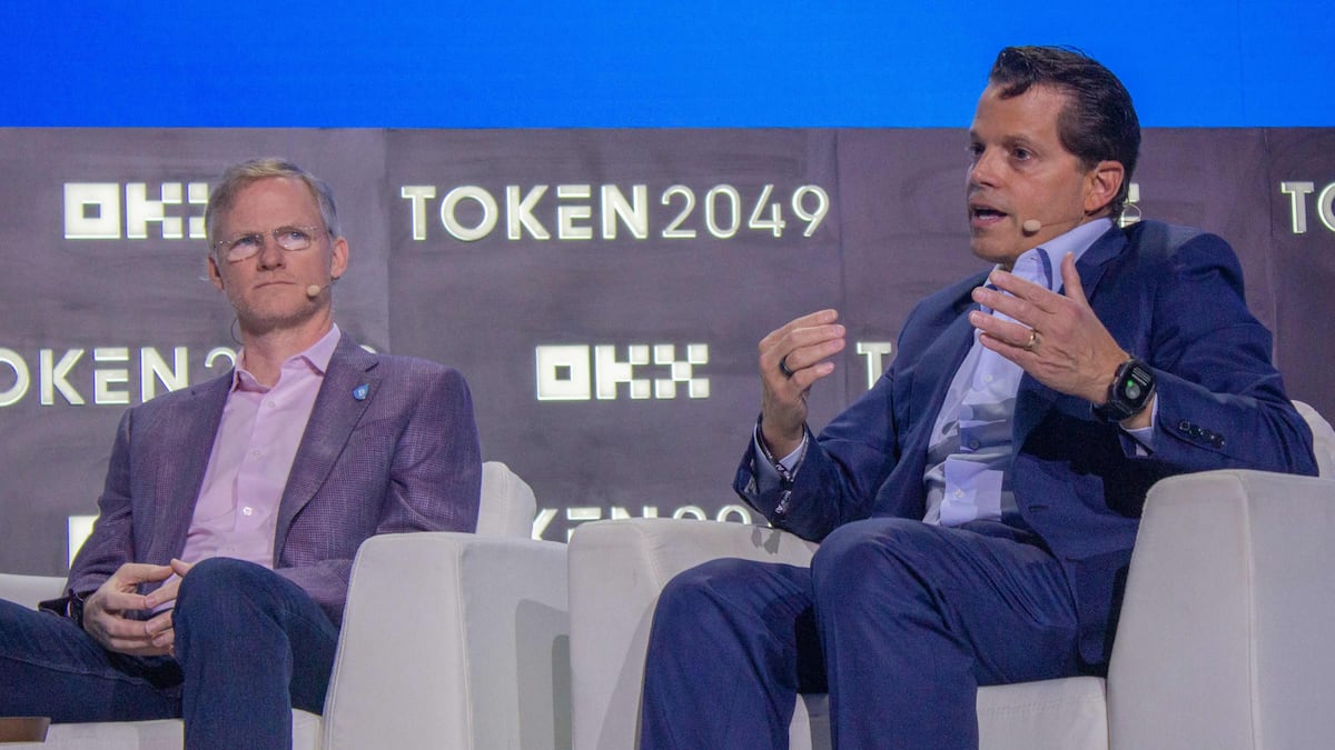 Anthony Scaramucci panel highlights crypto’s political divides: ‘Trump is a polarising person’